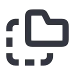 Folder Copy SVG Icon